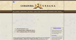 Desktop Screenshot of curaduria2cartagena.com